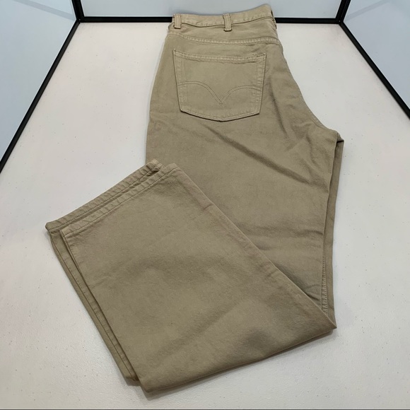 NWT Levi's 550 Relaxed Men's Tan Jeans size 38 x 30 - Picture 2 of 9